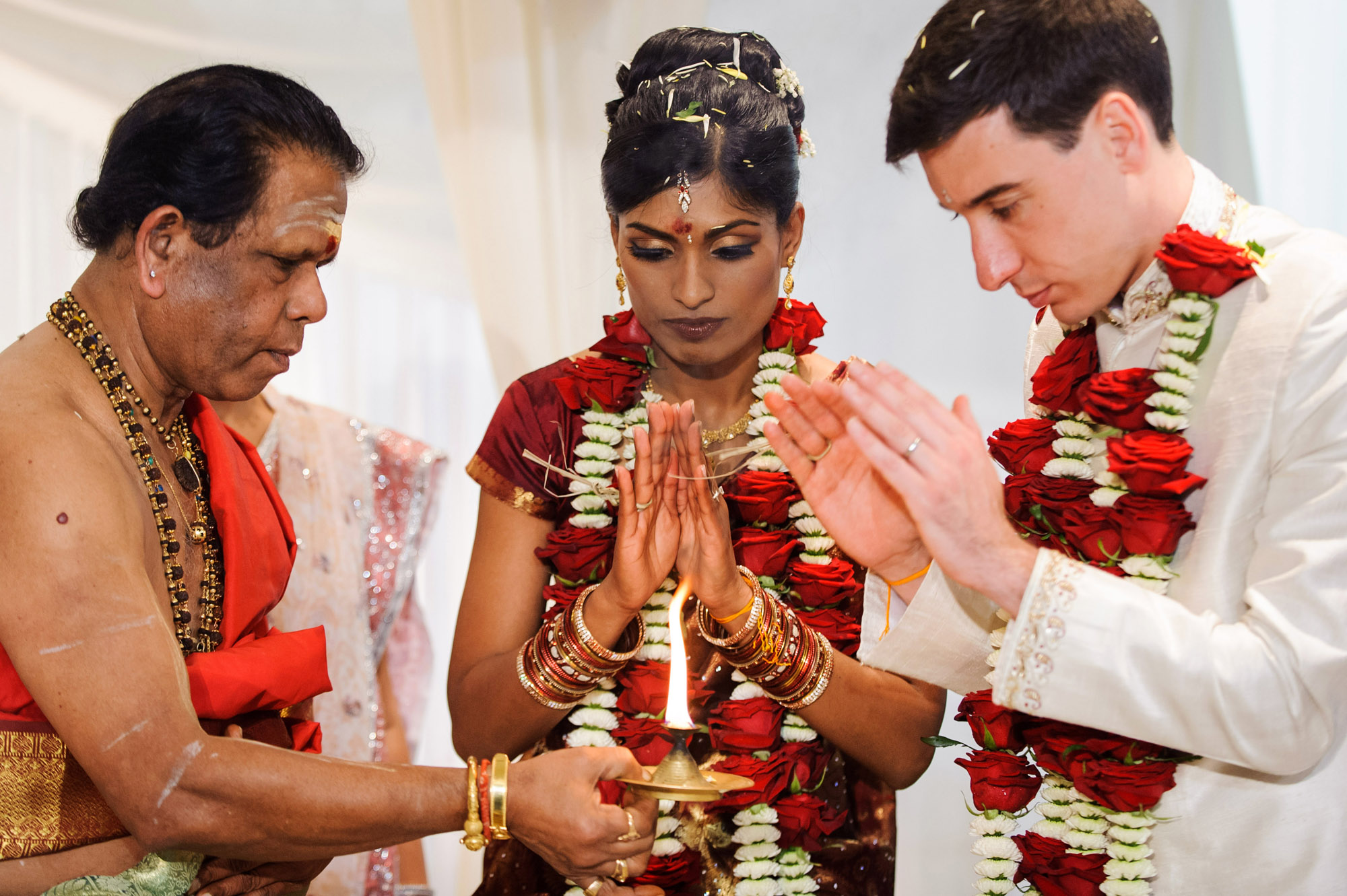 Hindu wedding ceremony taken by wedding photographer Richard Eaton.